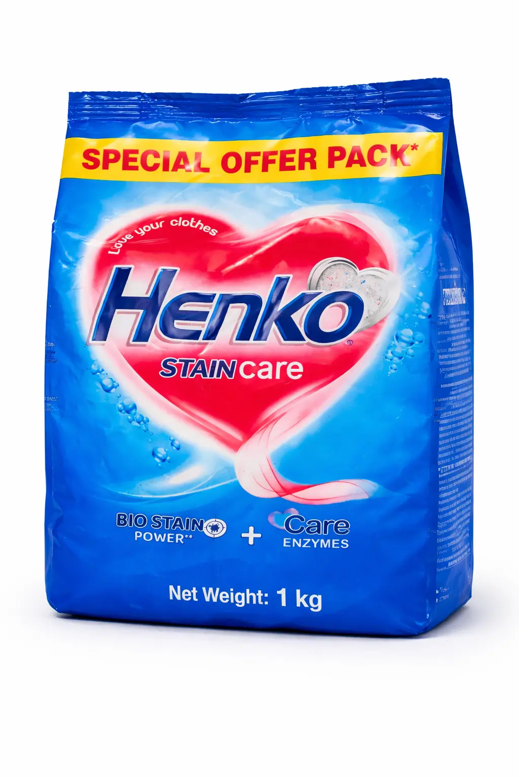 Henko Stain Care Detergent Powder - 1 kg