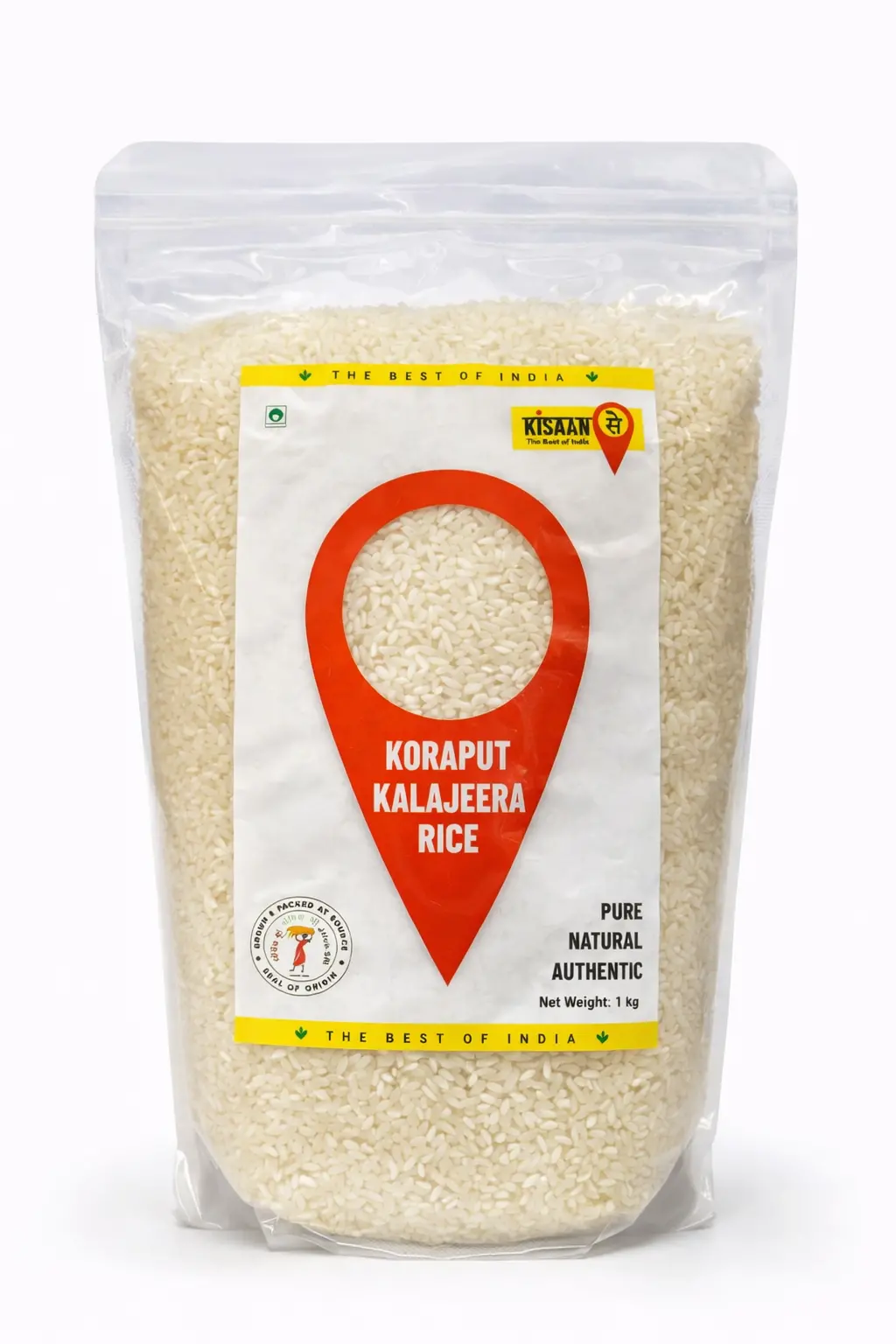 Kisaan Se Koraput Kalajeera Rice - 1 kg