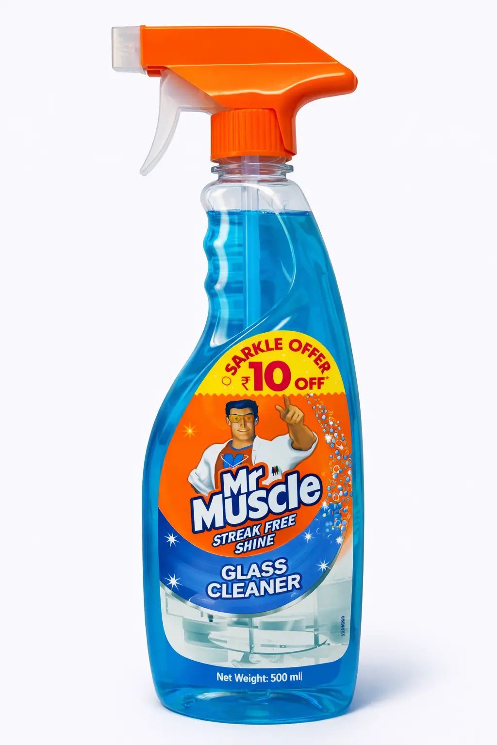 Mr Muscle Glass Cleaner Spray - 500 ml