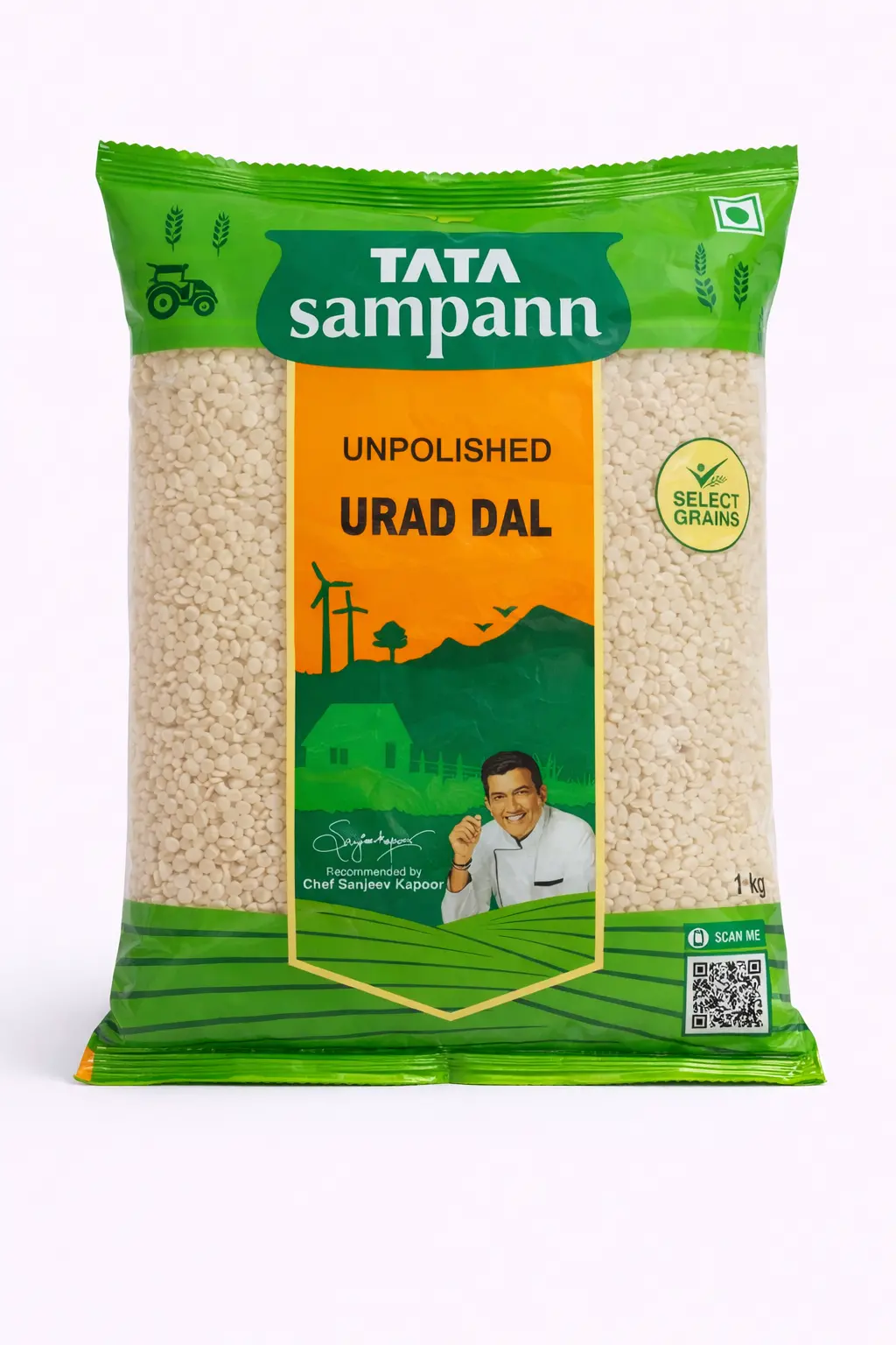 Tata Sampann Unpolished Urad Dal - 1 kg