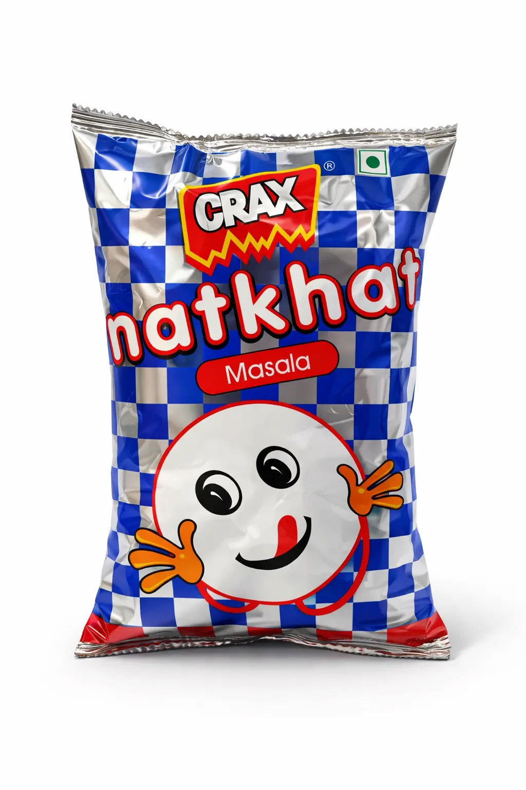 Crax Natkhat Masala Wheat Puffs Namkeen (Rs. 25)