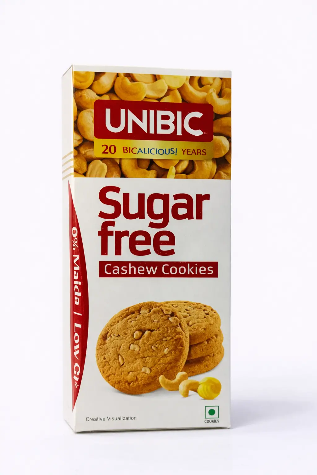 UNIBIC Sugar Free Cashew Cookies (Rs. 54)