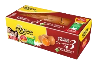 NATURAL FARMS EGGEE PROVITA+ WHITE 10 PCS