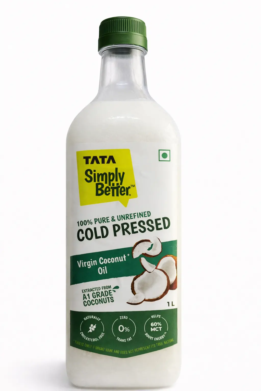 Tata Simply Better Cold Pressed Virgin Coconut Oil 1 L