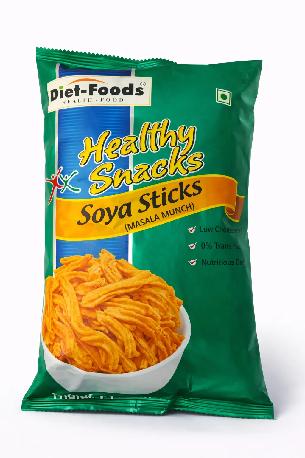Diet Foods Healthy Snacks Soya Sticks Masala Munch (Rs. 70)