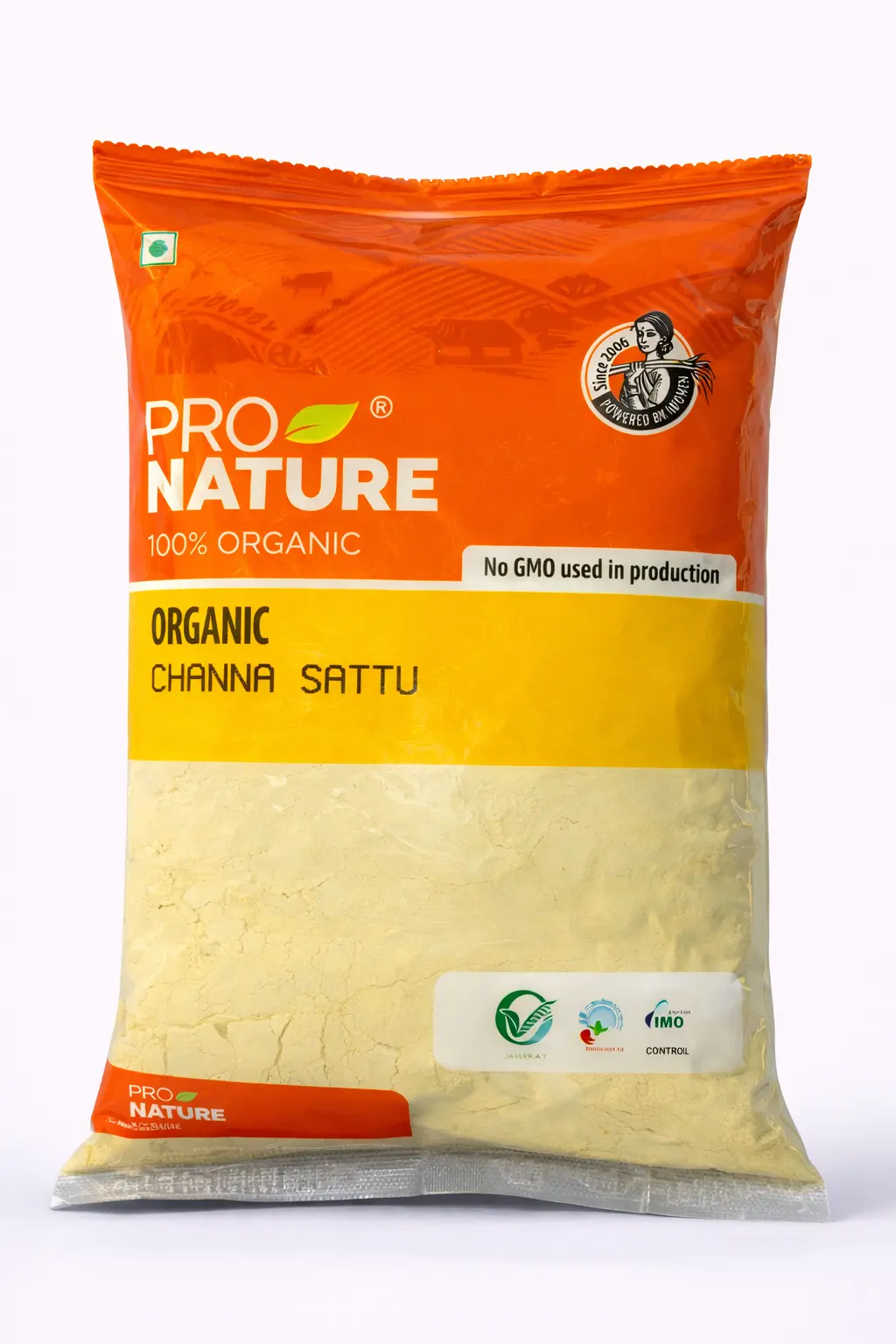 Pro Nature Organic Channa Sattu - 500 gm
