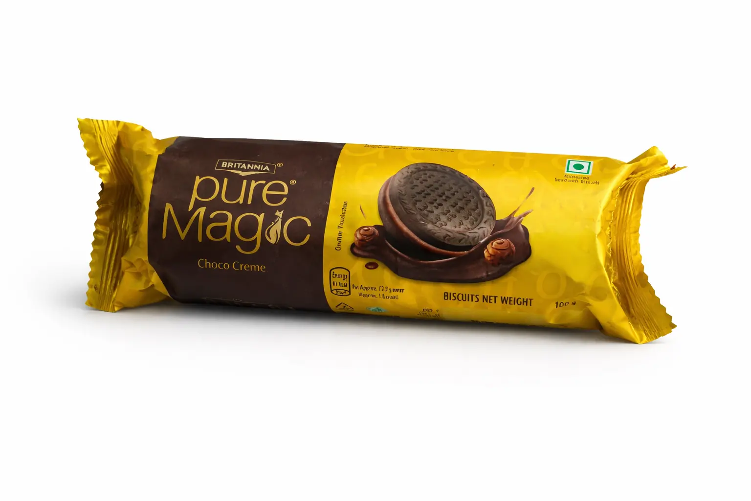 Britannia Pure Magic Choco Creme Biscuits 100 gm