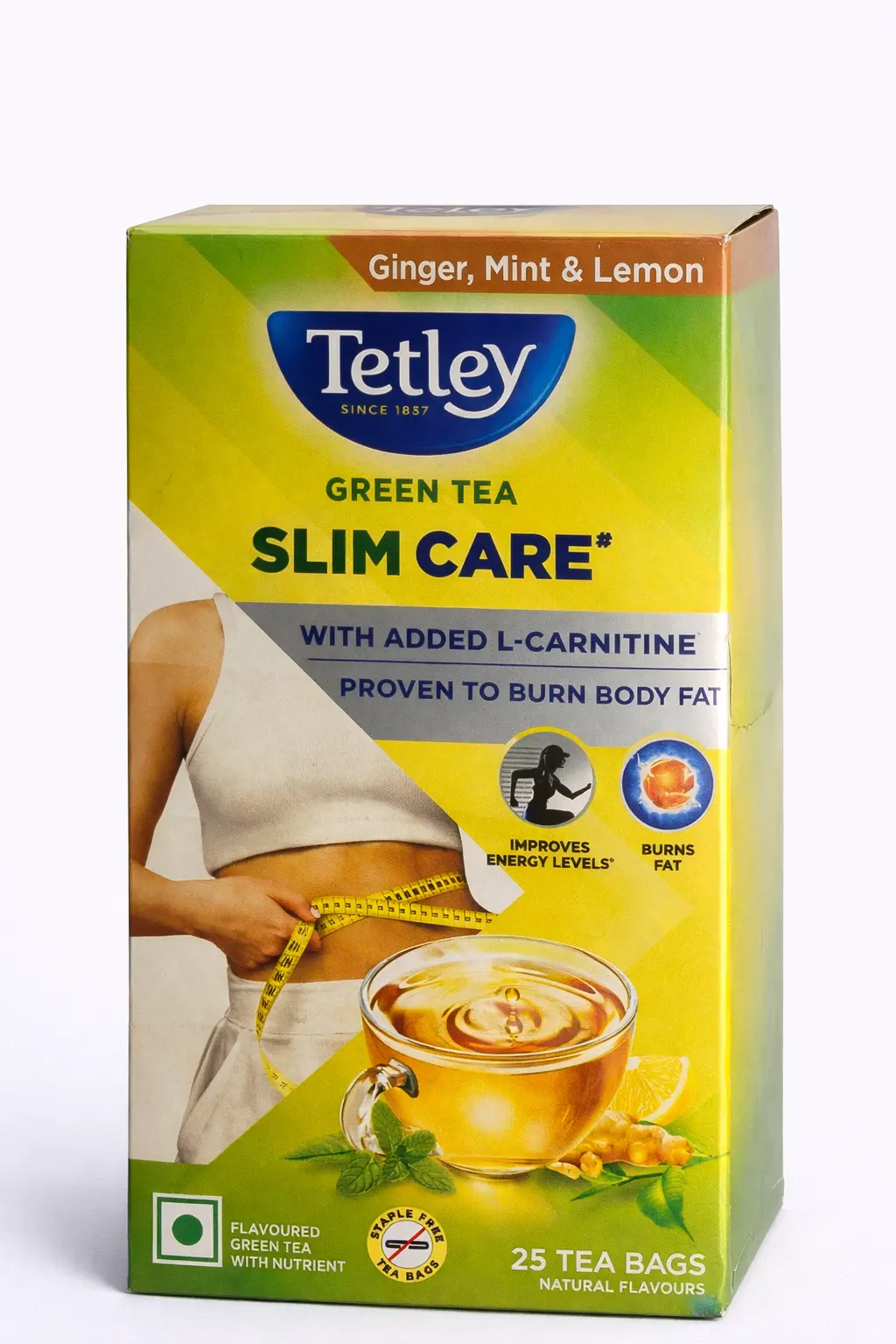 Tetley Green Tea Slim Care 25 Bags