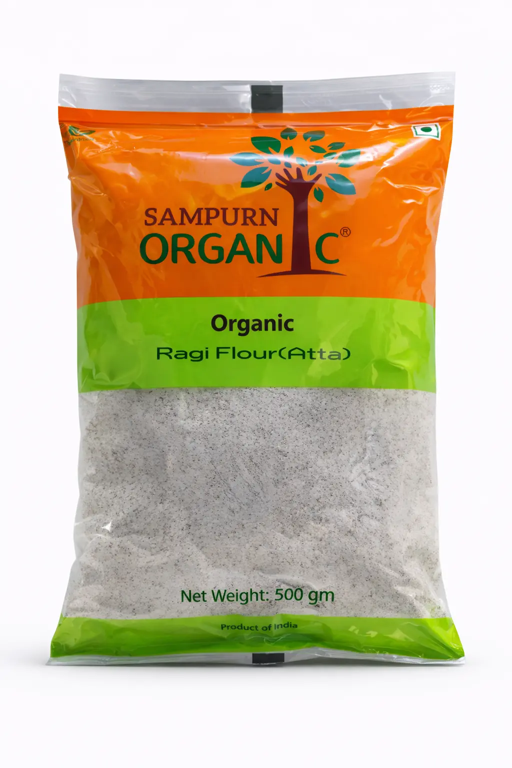 Sampurn Organic Ragi Flour (Atta) - 500 gm
