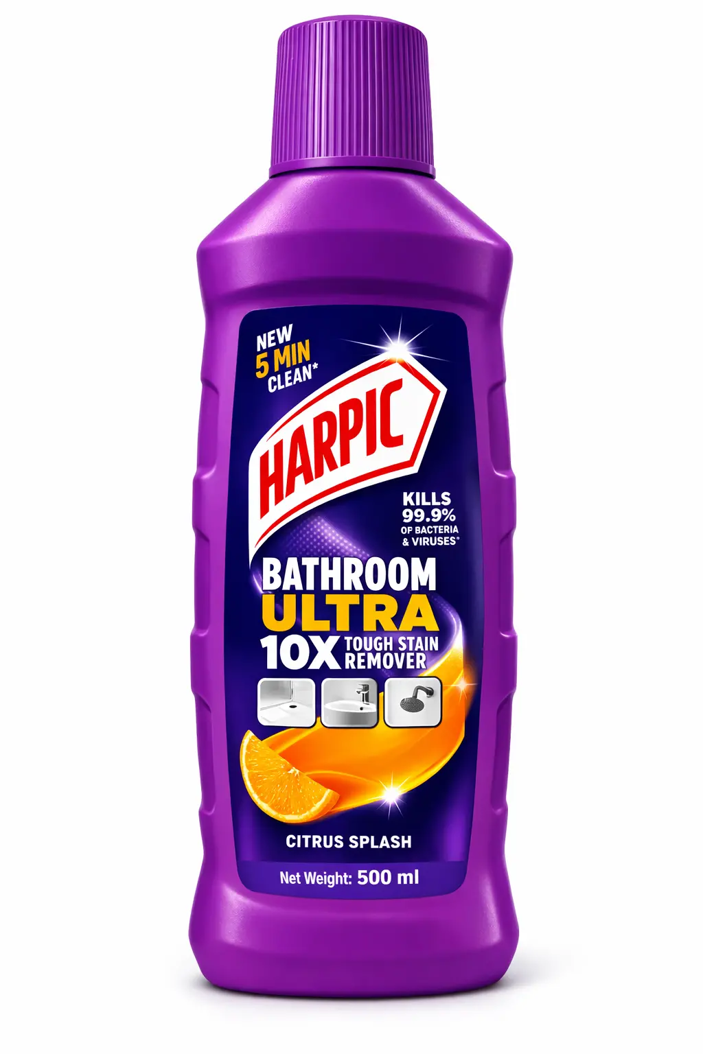 Harpic Bathroom Ultra Tough Stain Remover - 500 ml