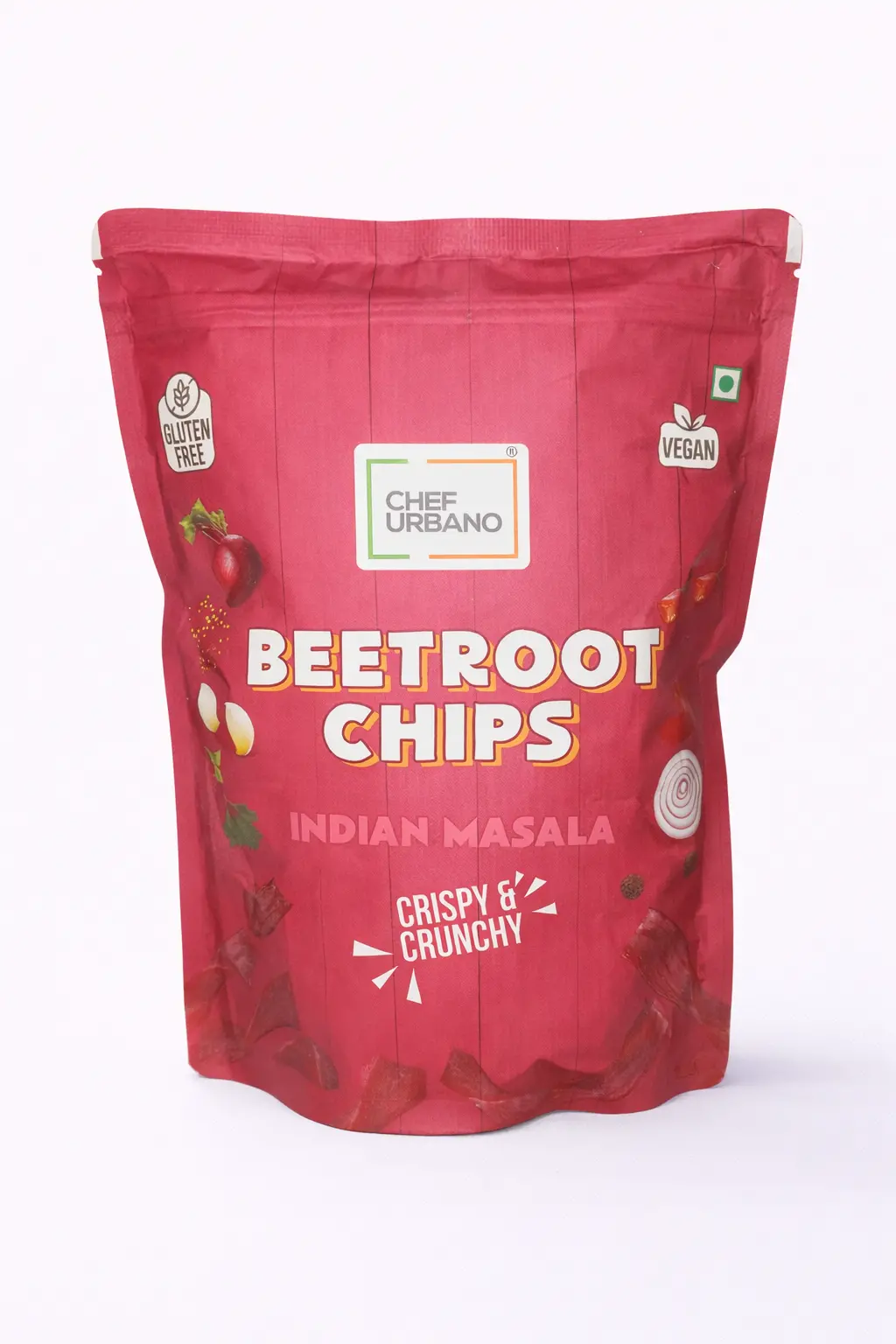 Chef Urbano Beetroot Chips (Indian Masala) 70 gm