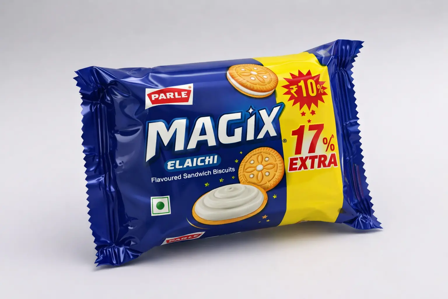 Parle Magix Elaichi Sandwich Biscuits (Rs. 10)