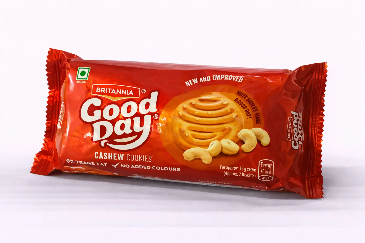 Britannia Good Day Cashew Cookies 200 gm (Rs. 40)