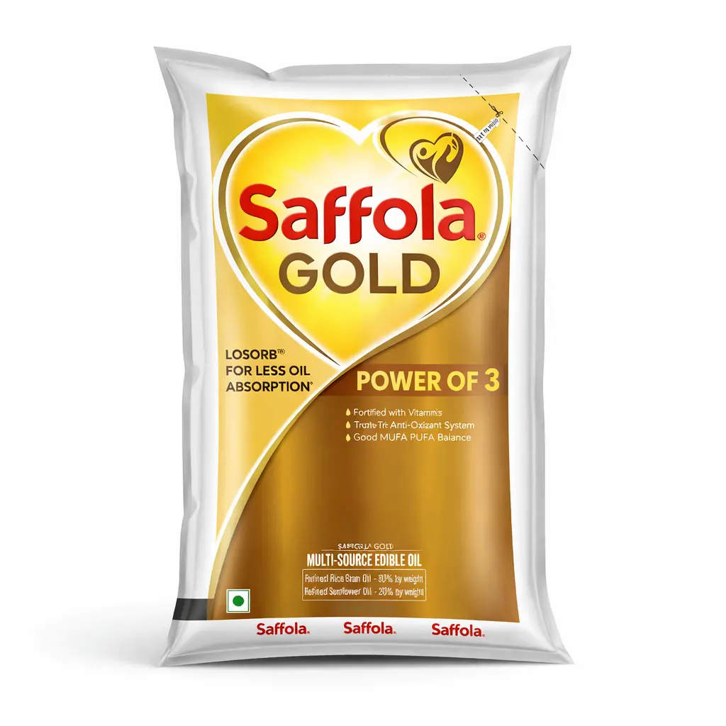 Saffola Gold Multi-Source Refined Oil 1 L