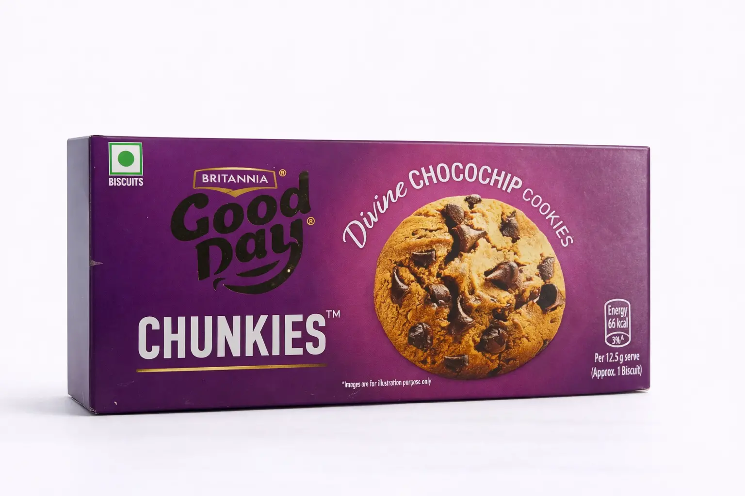 Britannia Good Day Chocochip Cookies 75 gm (Rs. 40)