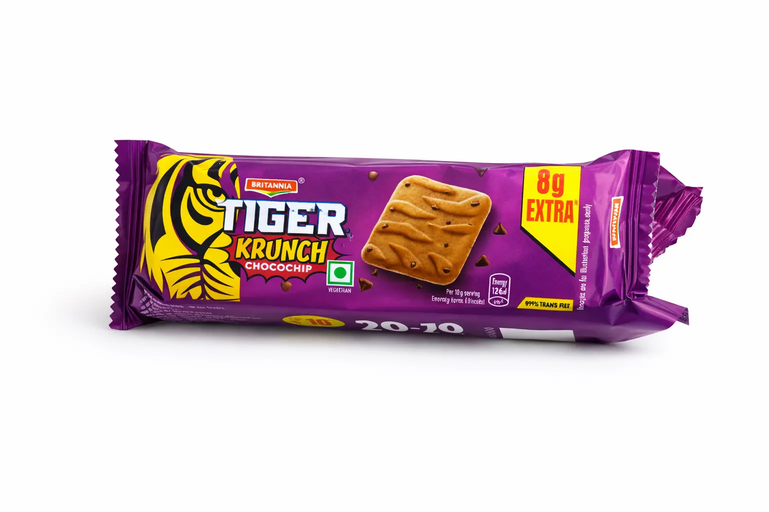Britannia Tiger Krunch Choco Chips Biscuits (Rs. 10)