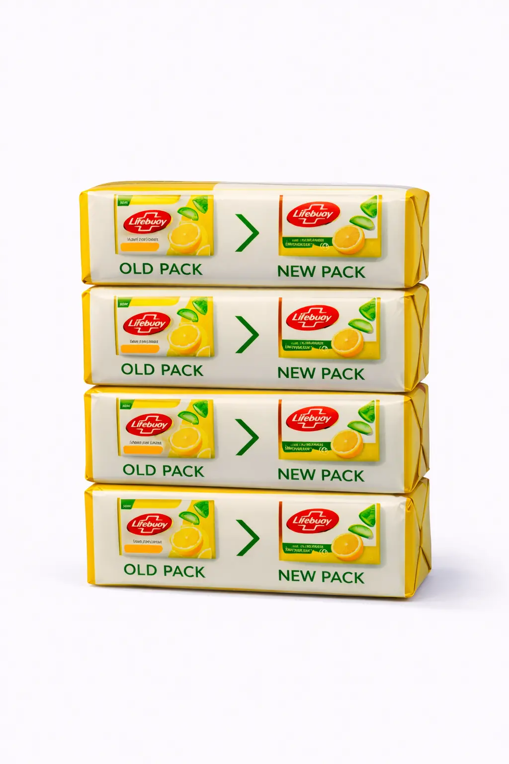 Lifebuoy Lemon & Aloe Fresh Soap (4 + 1 FREE) - 100 gm each