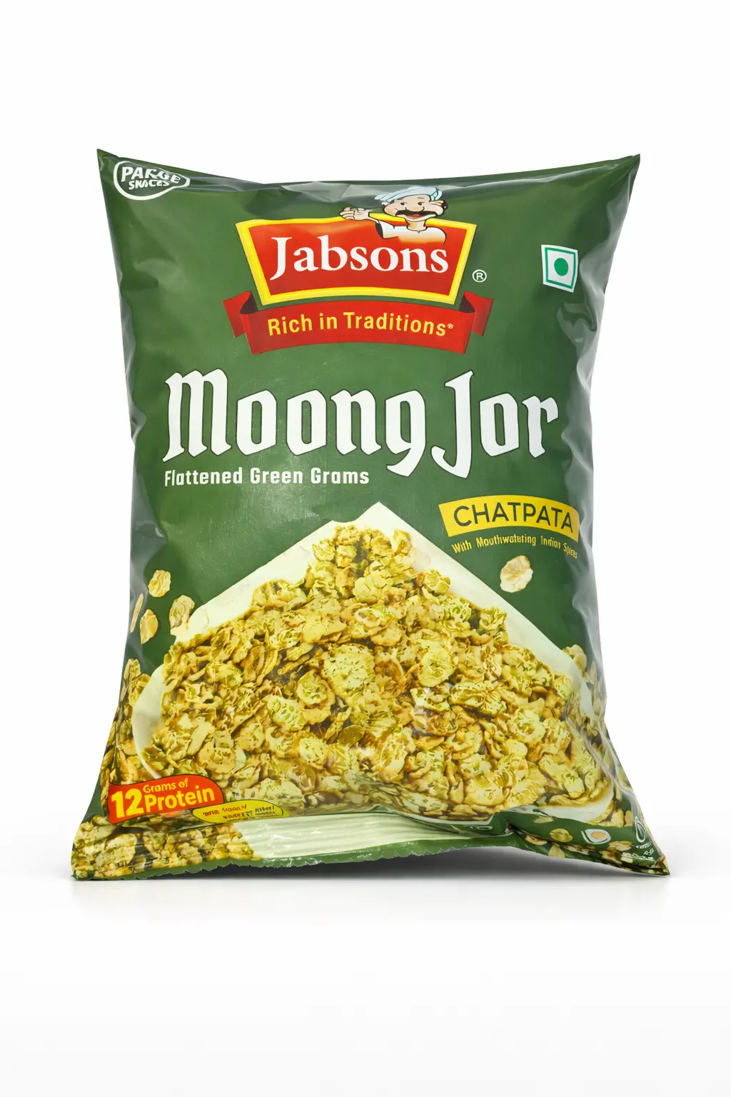 Jabsons Moong Jor Flattened Green Grams 150 gm
